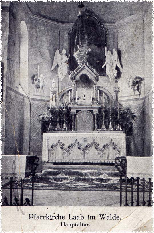 Pfarrkirche 1945 2